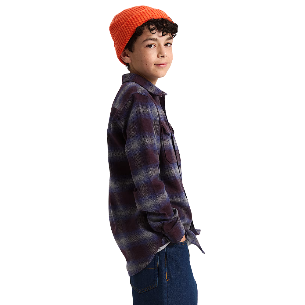 B Bixby Plaid Flannel Dark Port/Pewter Hea Bild 2