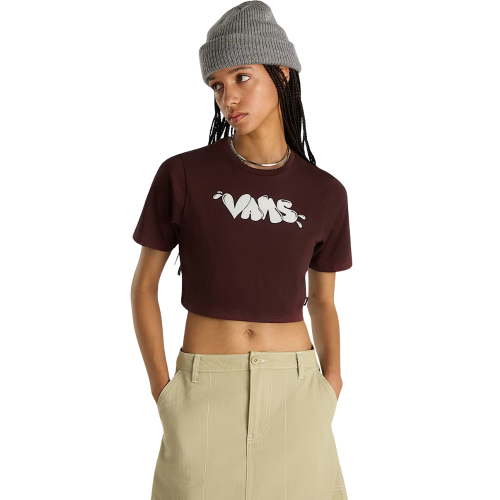 Busted Type Crew Crop II Bitter Chocolate Bild 1