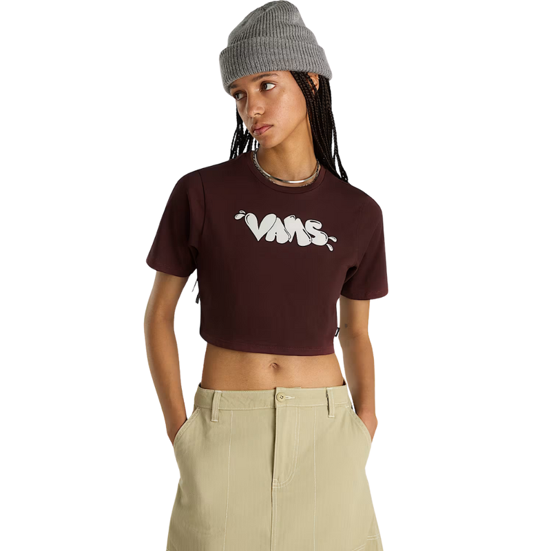 Busted Type Crew Crop II Bitter Chocolate Bild 1