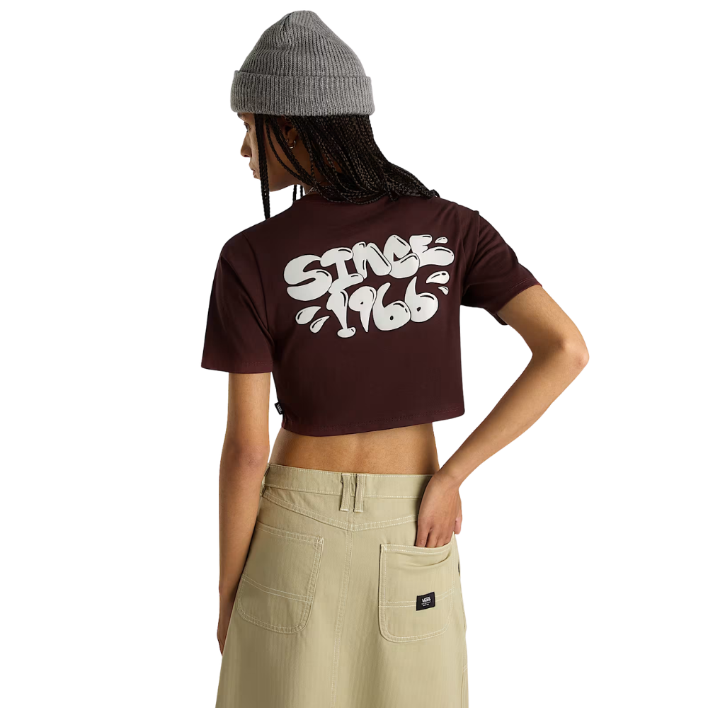 Busted Type Crew Crop II Bitter Chocolate Bild 2