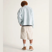 Check-5 Baggy Denim Short Natural Seed Bild 2