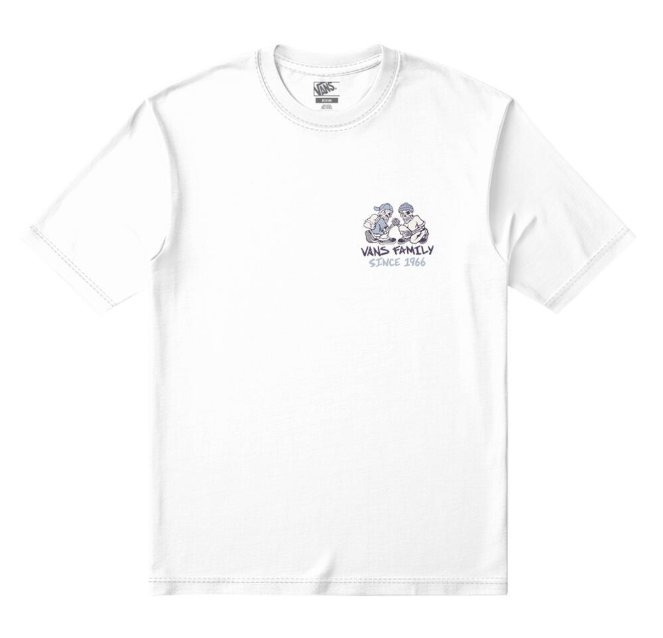 Checker Bros SS Tee White Bild 1