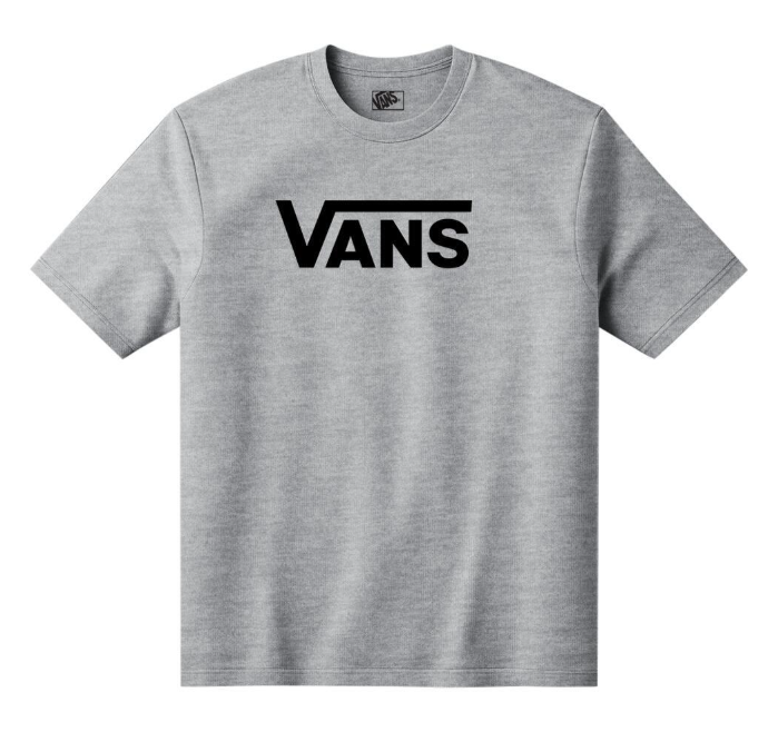 Classic Drop V SS Crew Tee-B Athletic Heather Bild 1