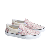 Classic Slip-On Rhinestone Misty Mau Bild 1