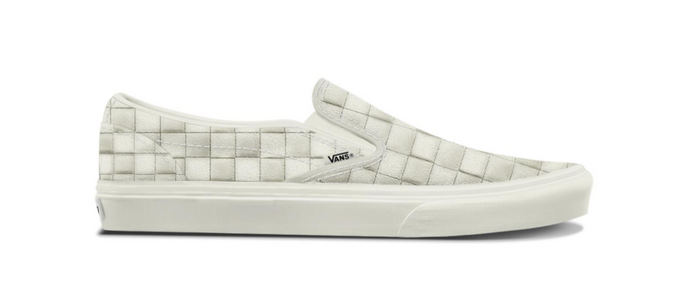Classic Slip-On Woven Suede Marshmal Bild 1