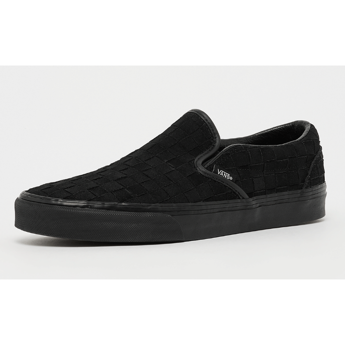 Classic Slip-On Woven Suede Black/Bl Bild 1