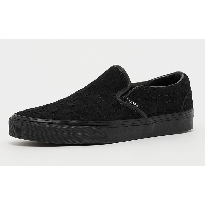 Classic Slip-On Woven Suede Black/Bl Bild 1