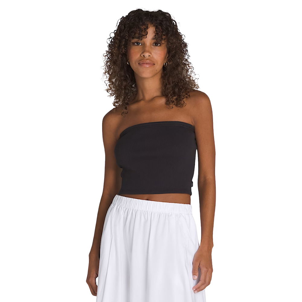 Drew Rib Tube Top Black Bild 4