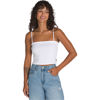 Drew Rib Tube Top White Bild 3