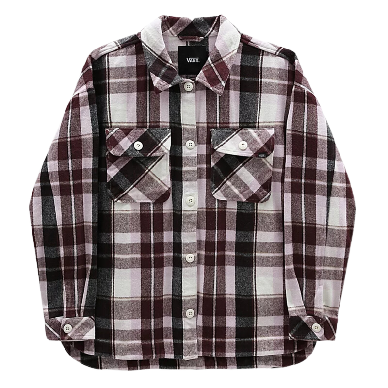 ELIZA OS WOVEN SHACKET FUDGE Bild 1