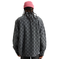 Hastings Checkerboard Denin LS Wove Faded Black Bild 2