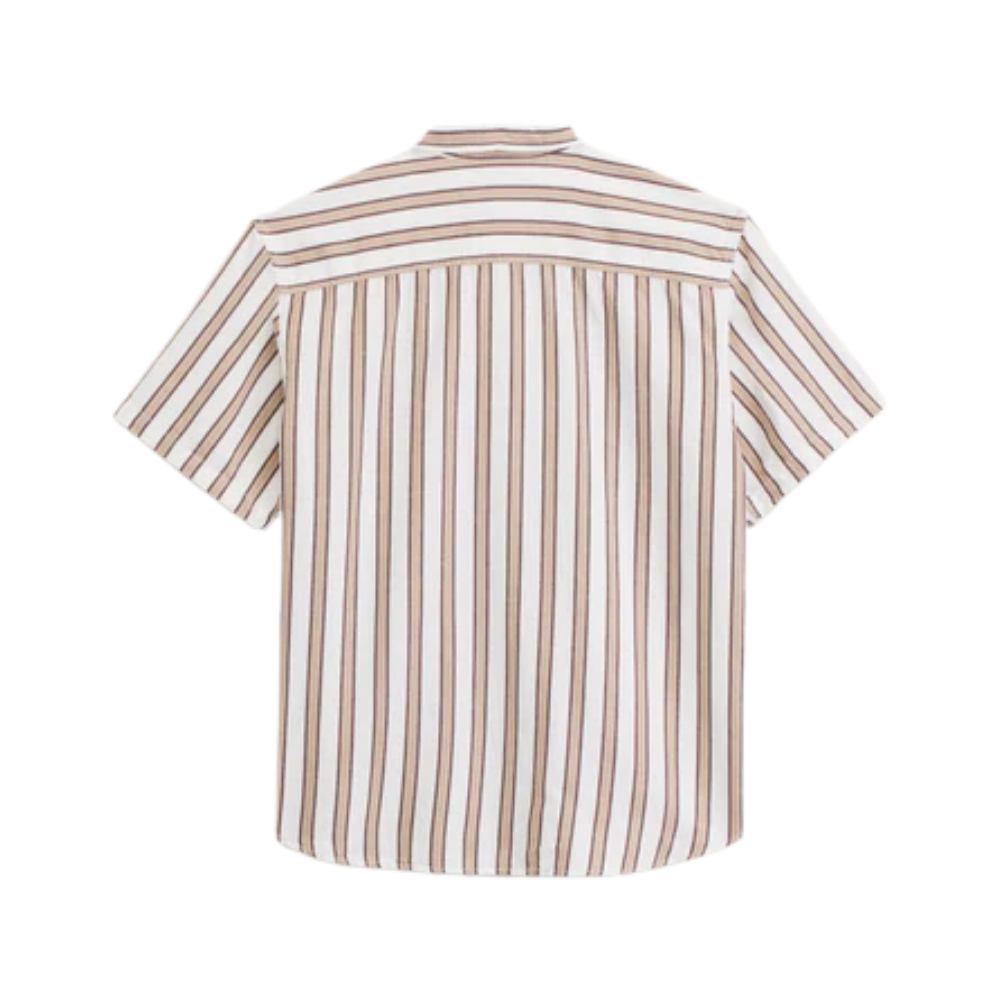 Lawson Stripe SS Shirt White/Potting Soil Bild 2