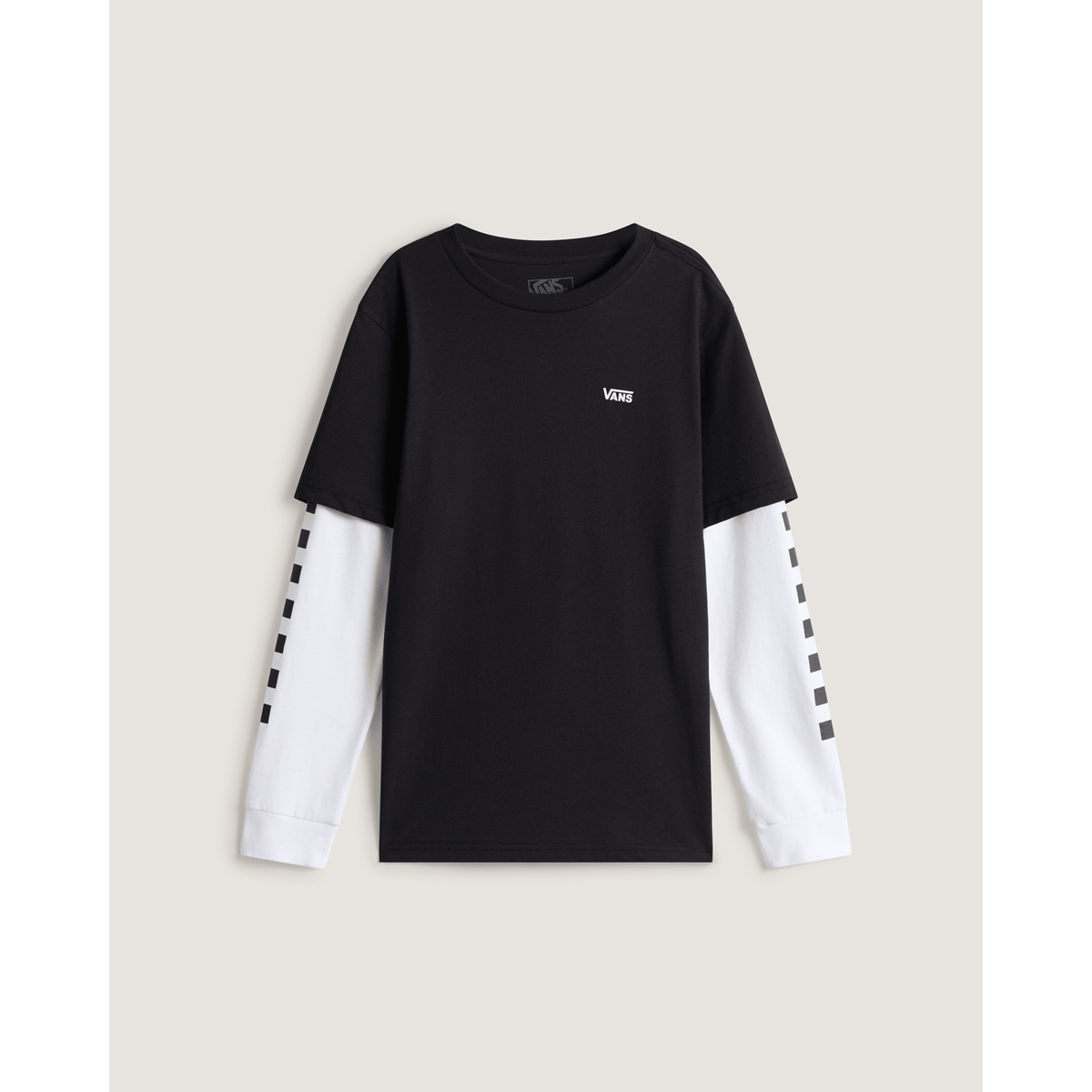 Long Check Twofer Black/White Bild 1