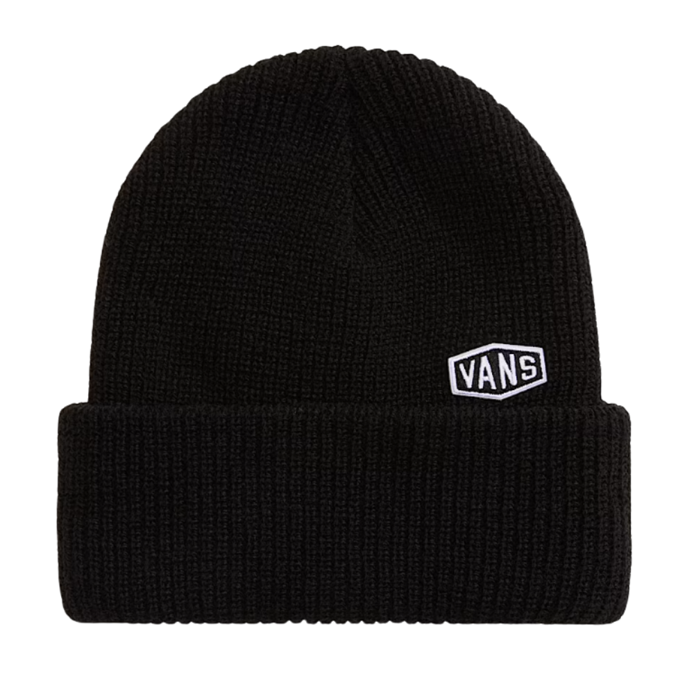M Hex Patch Cuff Beanie Black Bild 1