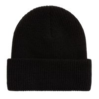 M Hex Patch Cuff Beanie Black Bild 2