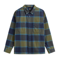 M Larkspur Plaid Flannel Grape Leaf/Parisian Bild 1