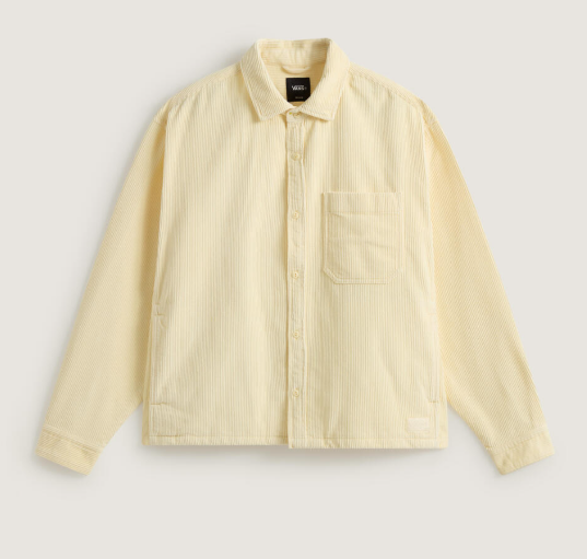 Martinez Cord Overshirt Almond Crisp Bild 1