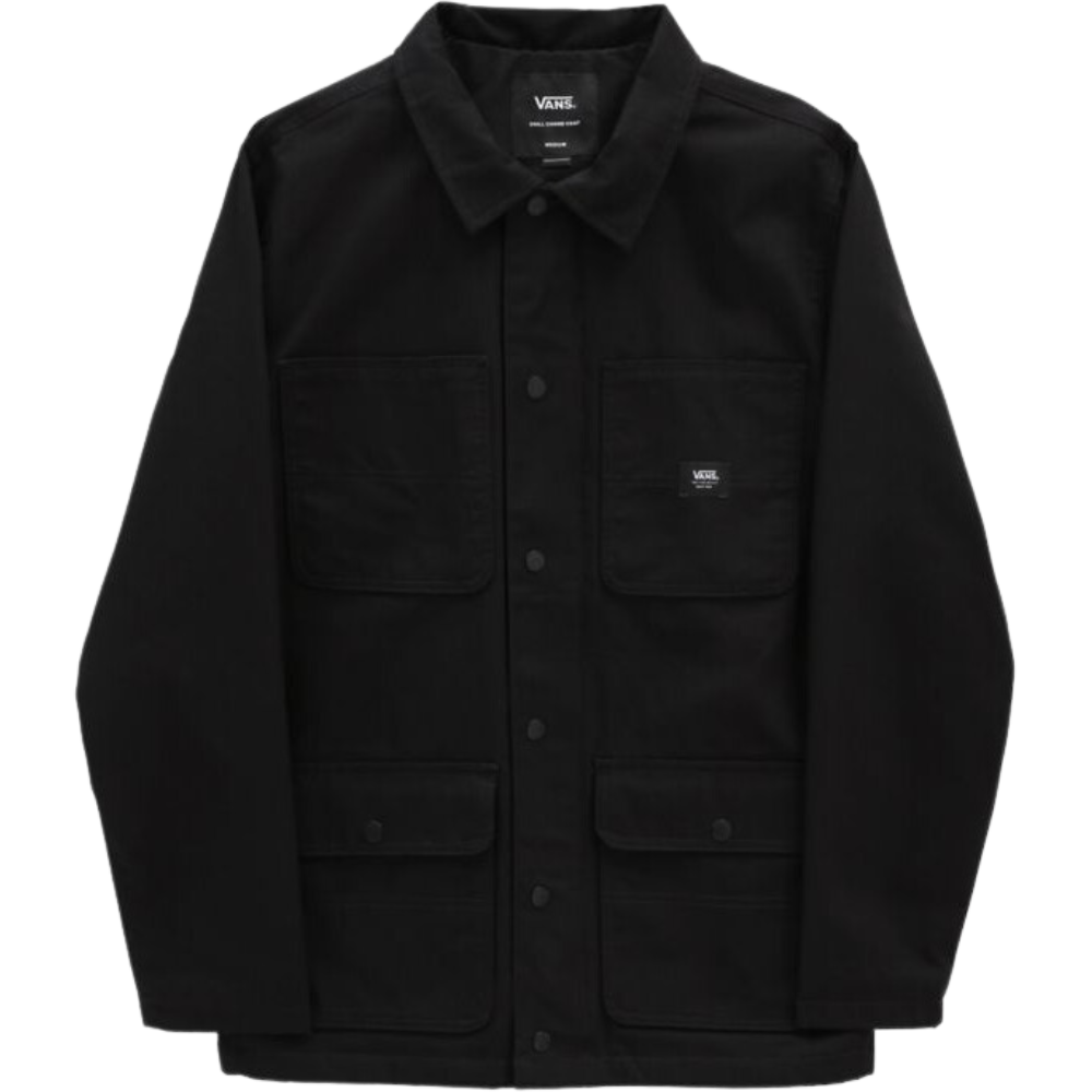 MN DRILL CHORE COAT LINED BLACK Bild 1