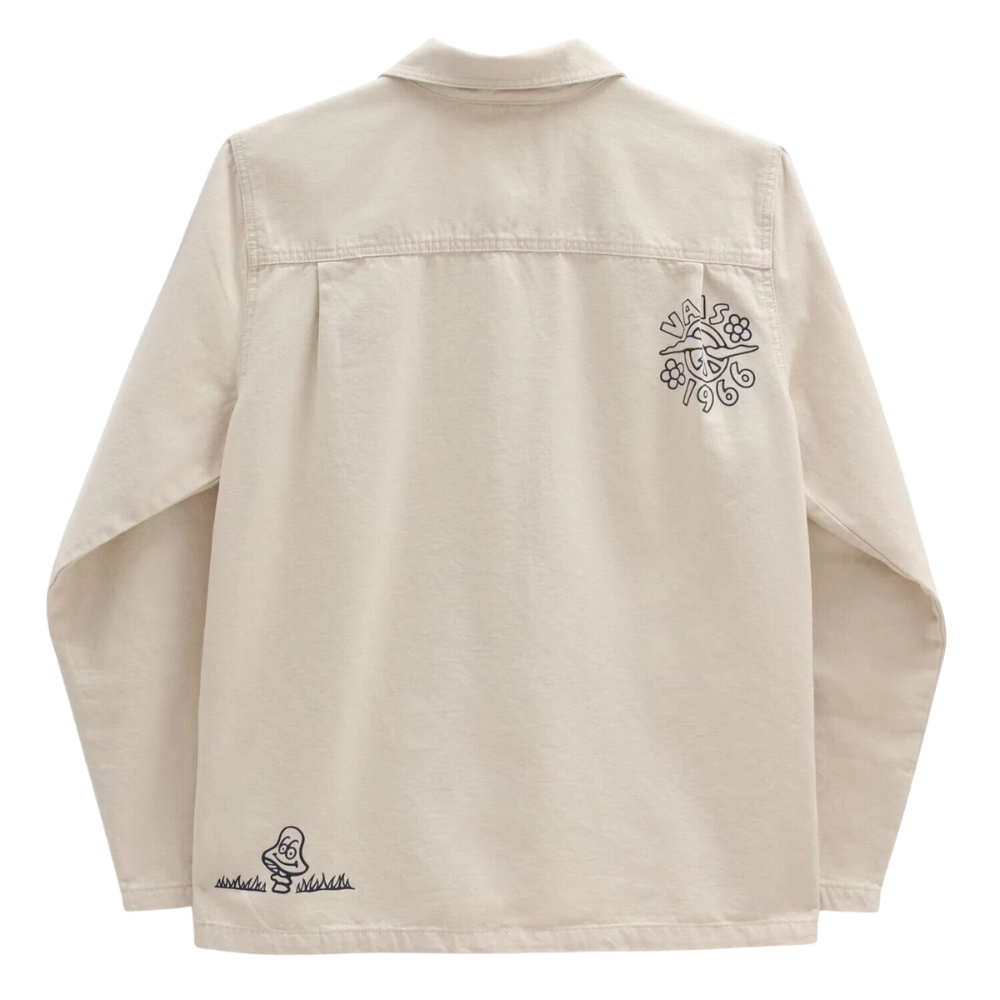 MN DRILL CHORE COAT NATURAL Bild 2