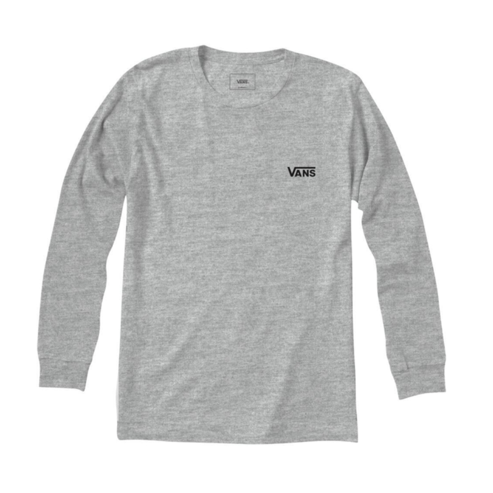 MN Left Chest Hit LS Athletic Heather Bild 1