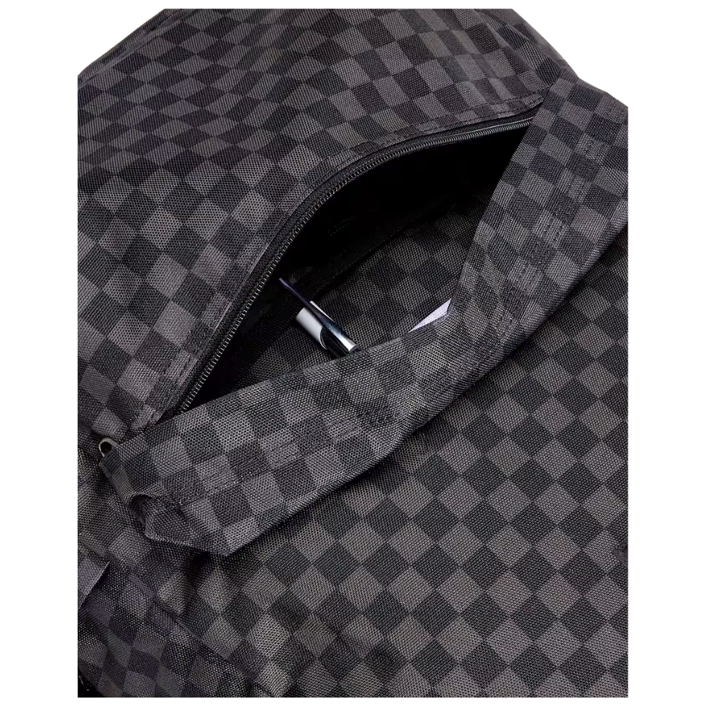 Old Skool Check Backpack Black/Charcoal Bild 5