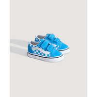 Old Skool V Color Theory Checkerboa Bright Azure Bild 2