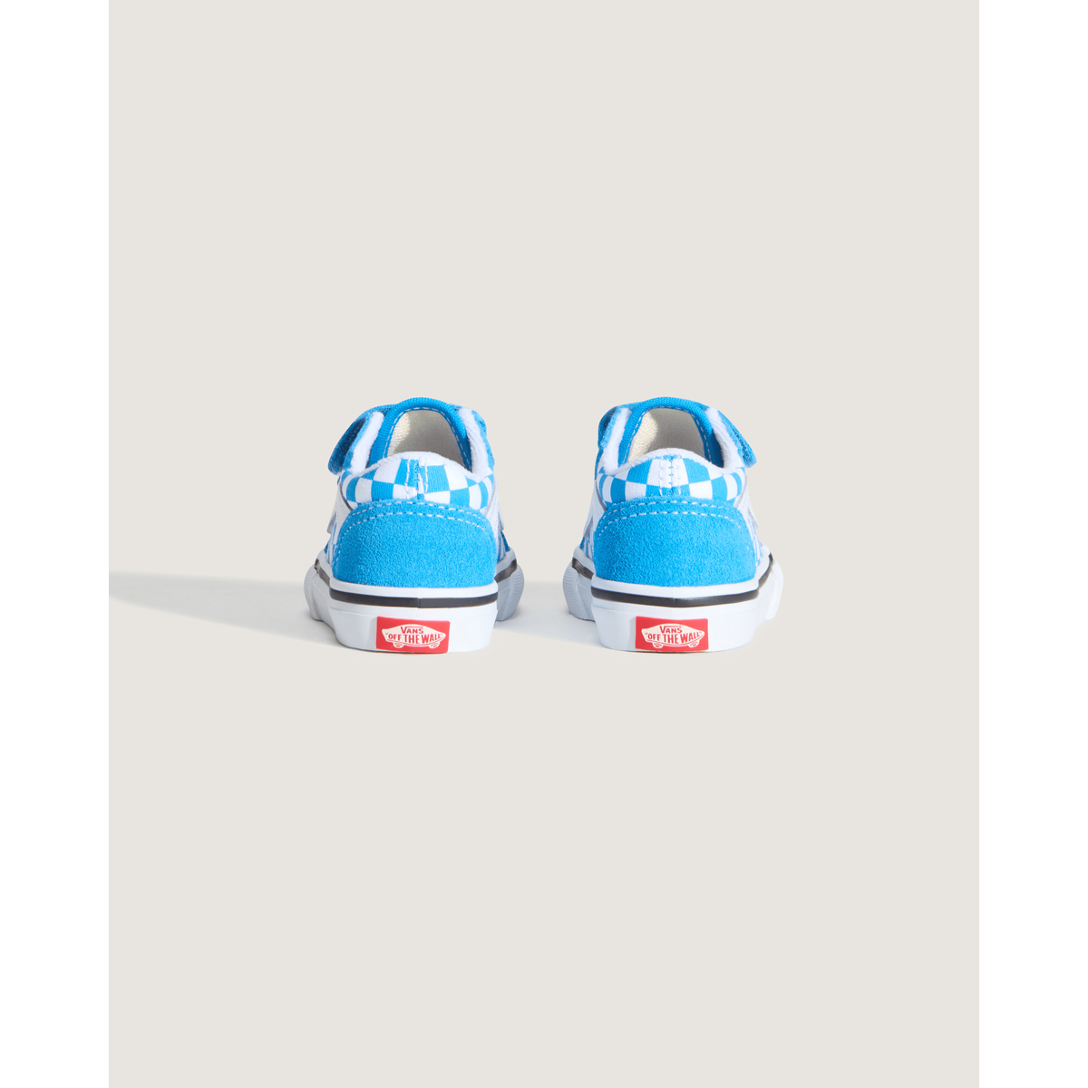 Old Skool V Color Theory Checkerboa Bright Azure Bild 4