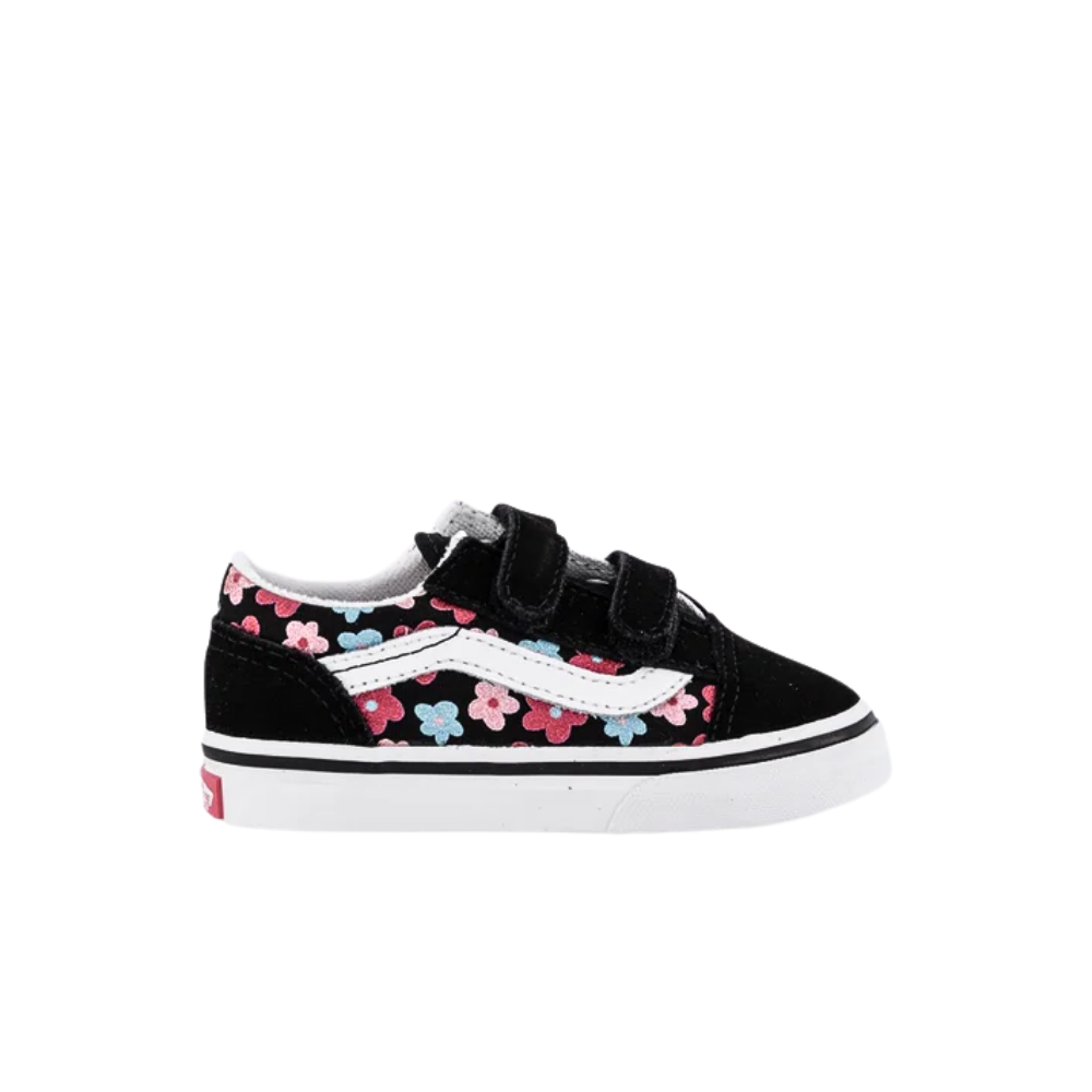 Old Skool V Glitter Flower Multi Bild 1