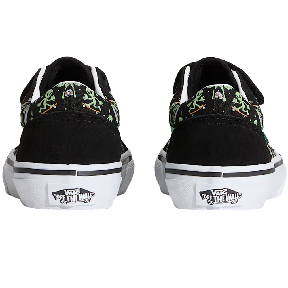 Old Skool V Glow Black/Green Bild 3