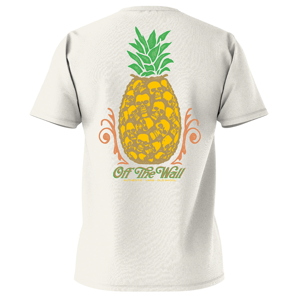 PINEAPPLE SKULL SS TEE Marshmallow Bild 2