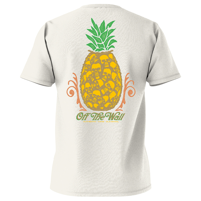 PINEAPPLE SKULL SS TEE Marshmallow Bild 2