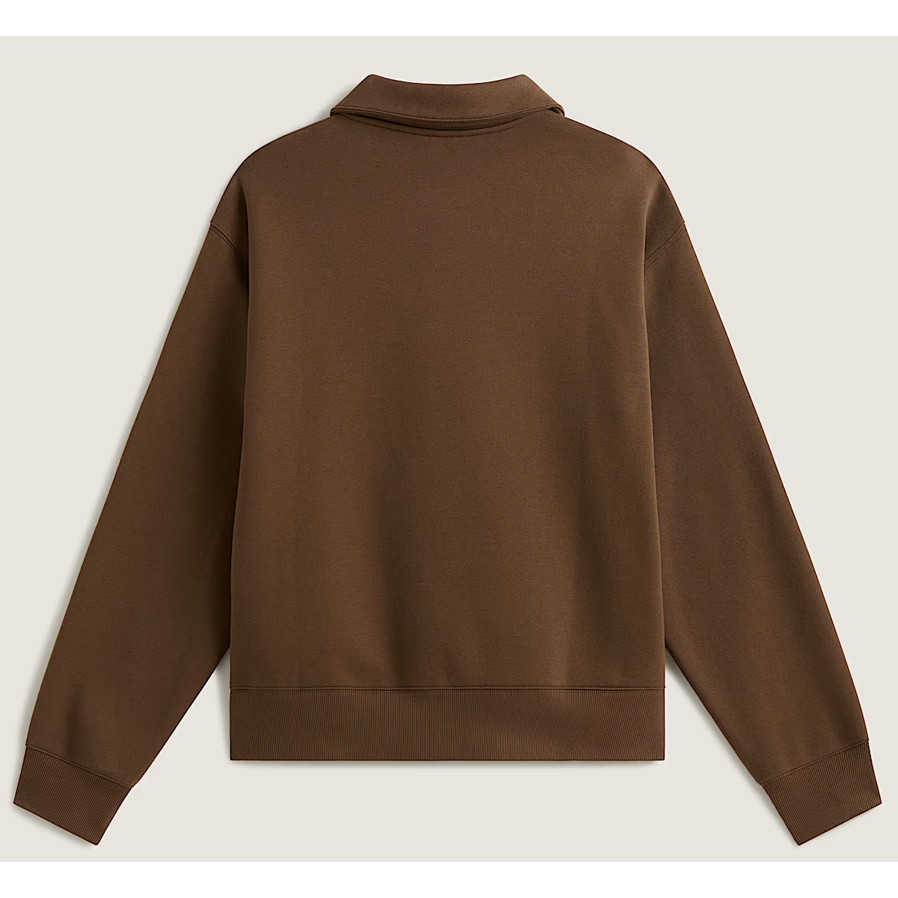 Polo Fleece Pullover Vintage Cocoa Bild 2