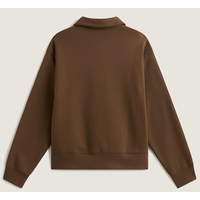 Polo Fleece Pullover Vintage Cocoa Bild 2