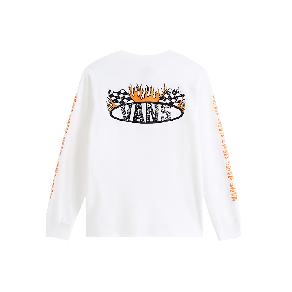 Racing Flames LS White Bild 2