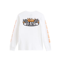 Racing Flames LS White Bild 2