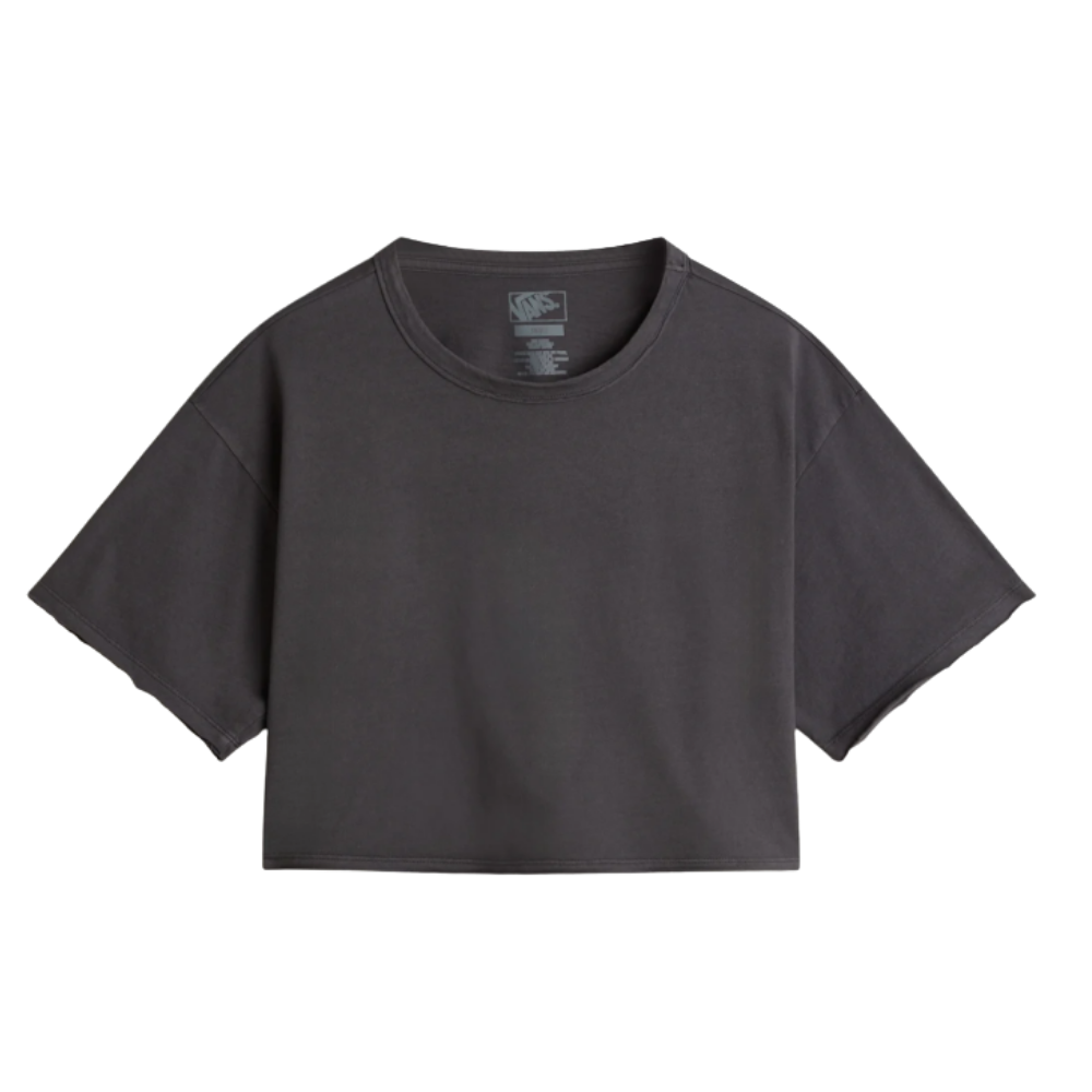 Relaxed Crop Wash SS Tee Black Bild 1