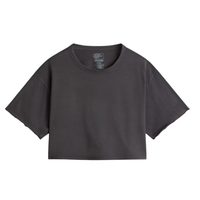 Relaxed Crop Wash SS Tee Black Bild 1