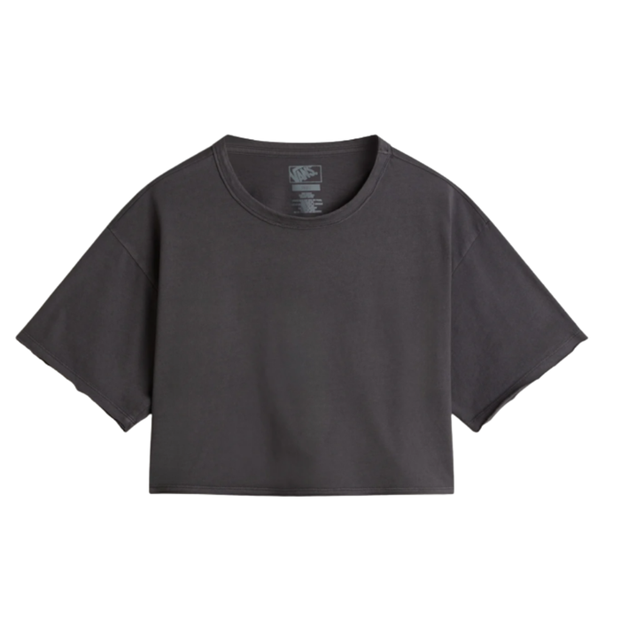 Relaxed Crop Wash SS Tee Black Bild 1