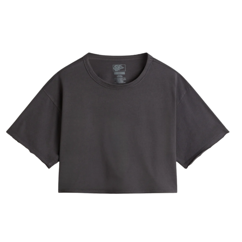Relaxed Crop Wash SS Tee Black Bild 1