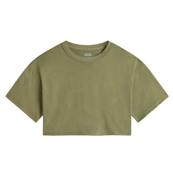 Relaxed Crop Wash SS Tee Loden Green Bild 1