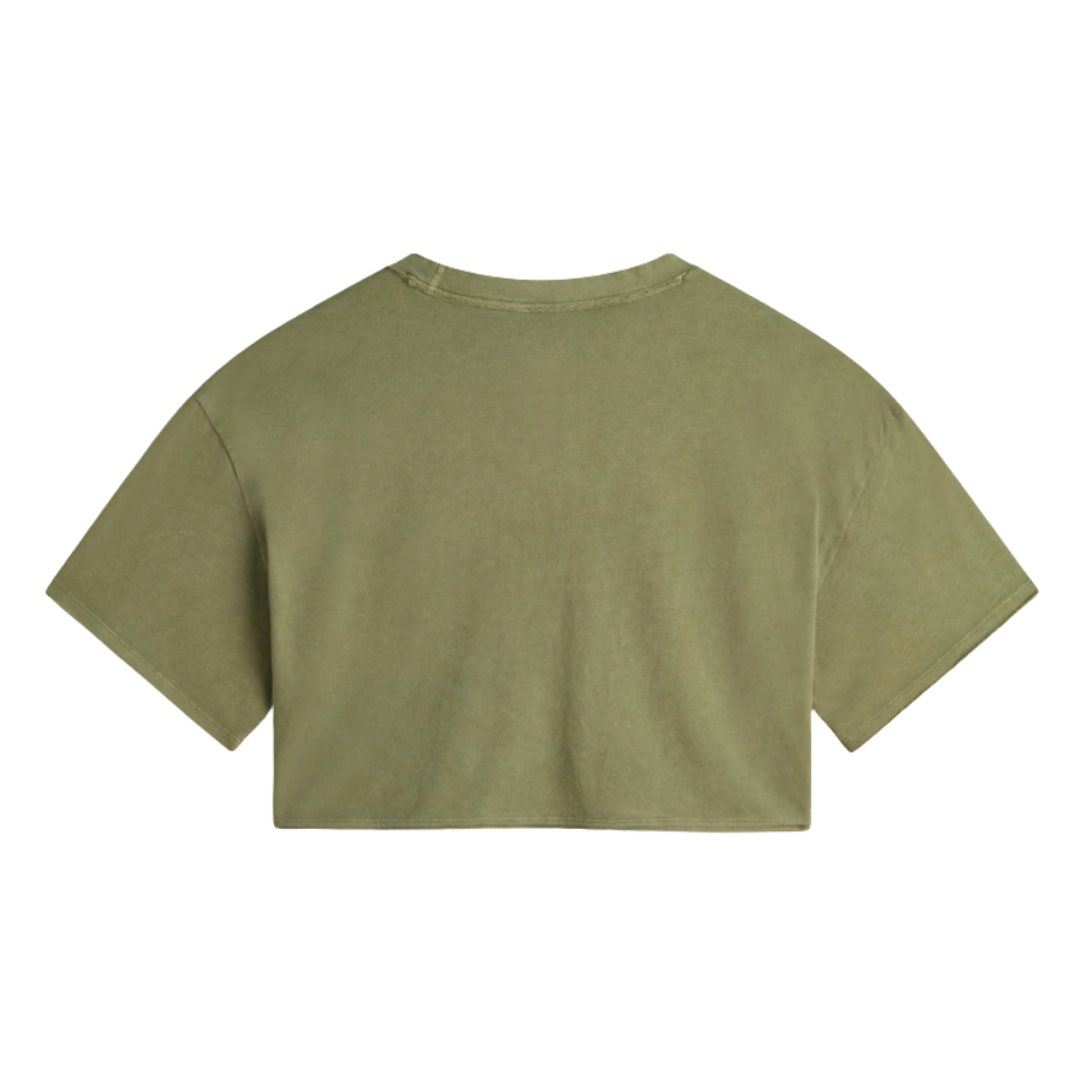 Relaxed Crop Wash SS Tee Loden Green Bild 2