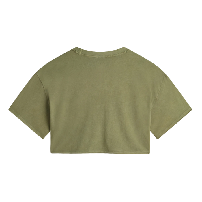 Relaxed Crop Wash SS Tee Loden Green Bild 2