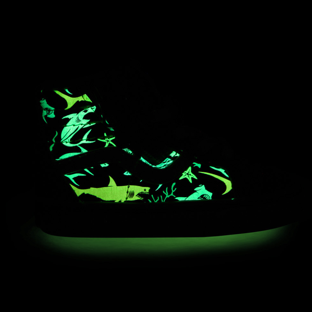 SK8-Hi Reissue Side Zip Glow Sharks Green/Mu Bild 2