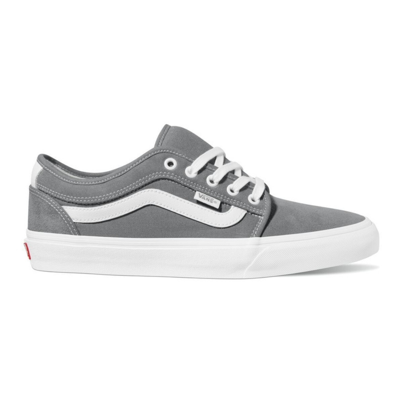 Skate Chukka Low Sidestripe Light Grey Bild 1