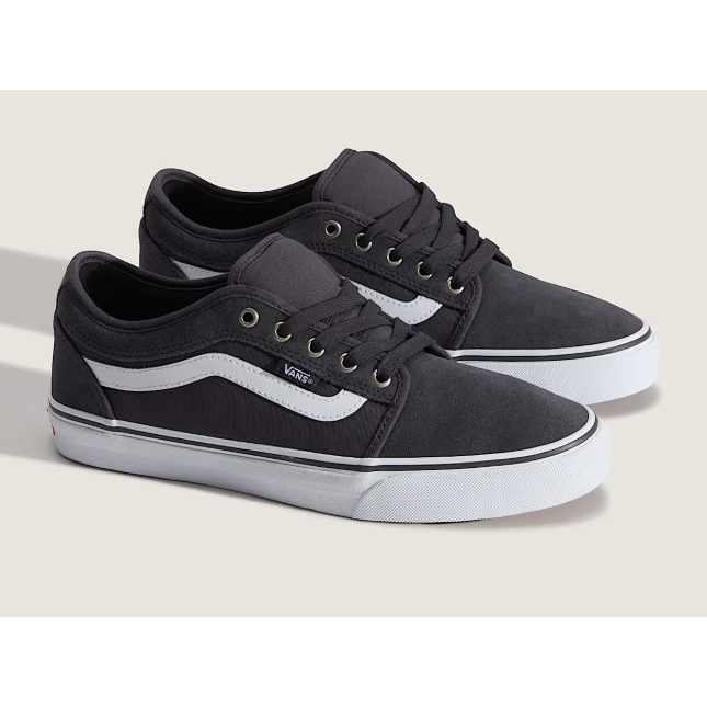 Skate Chukka Low Sidestripe Charcoal/White Bild 2