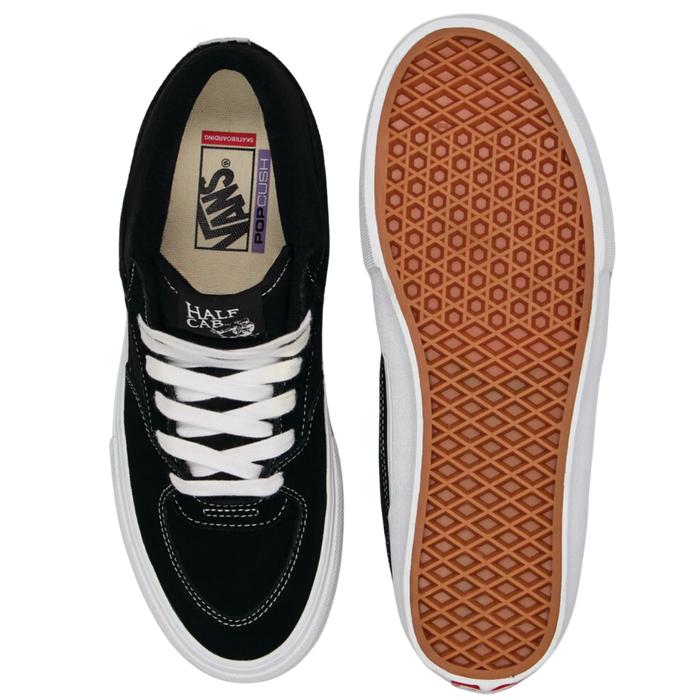 Skate Half Cab Black/White Bild 2