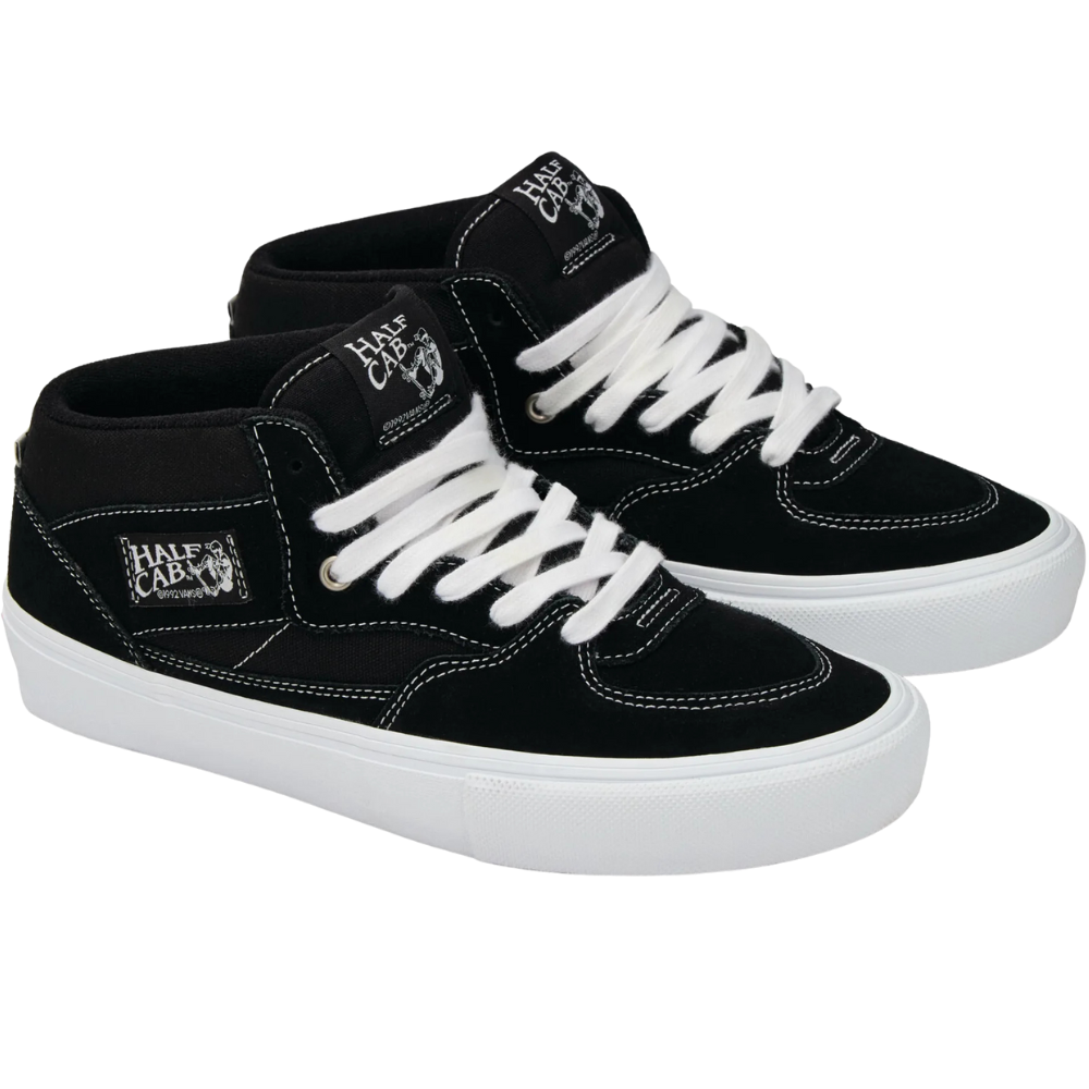 Skate Half Cab Black/White Bild 3