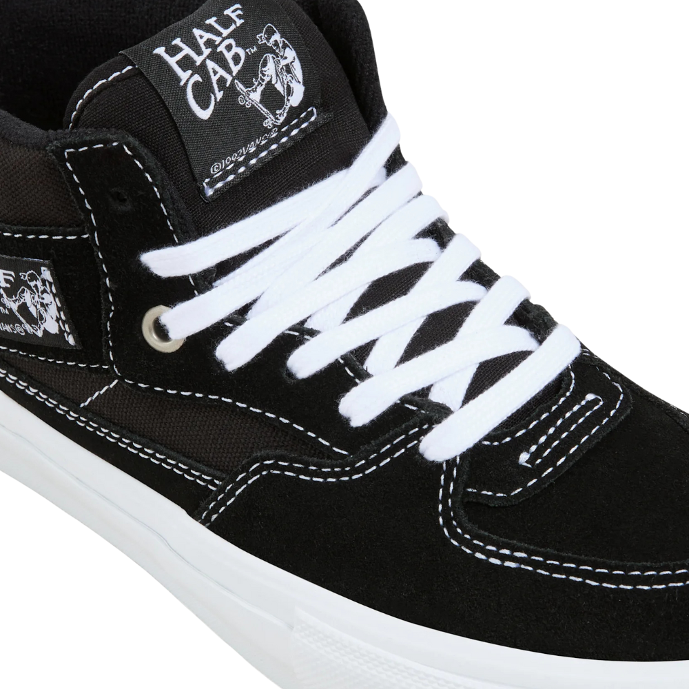 Skate Half Cab Black/White Bild 4