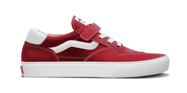 Skate Kids Rowan Red/White Bild 1