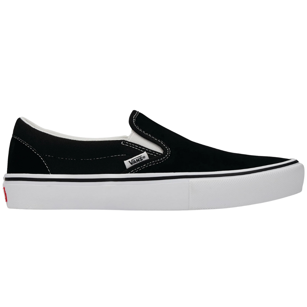 Skate Slip-On Black/White Bild 2